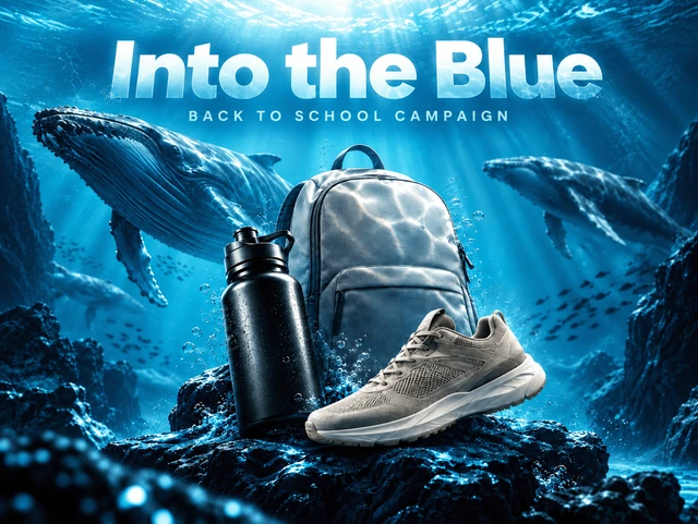 Dive Into School — Creative Campaign