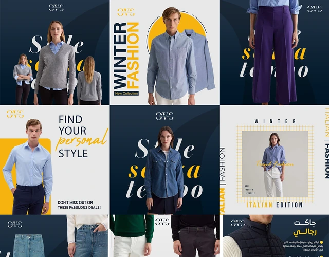 Social Media for OVS – Italian Minimalist Fashion