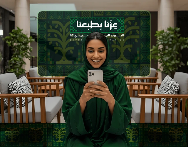 Saudi National Day 95 اليوم الوطني السعودي