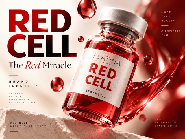 Red Cell Cosmetics Product Full Branding