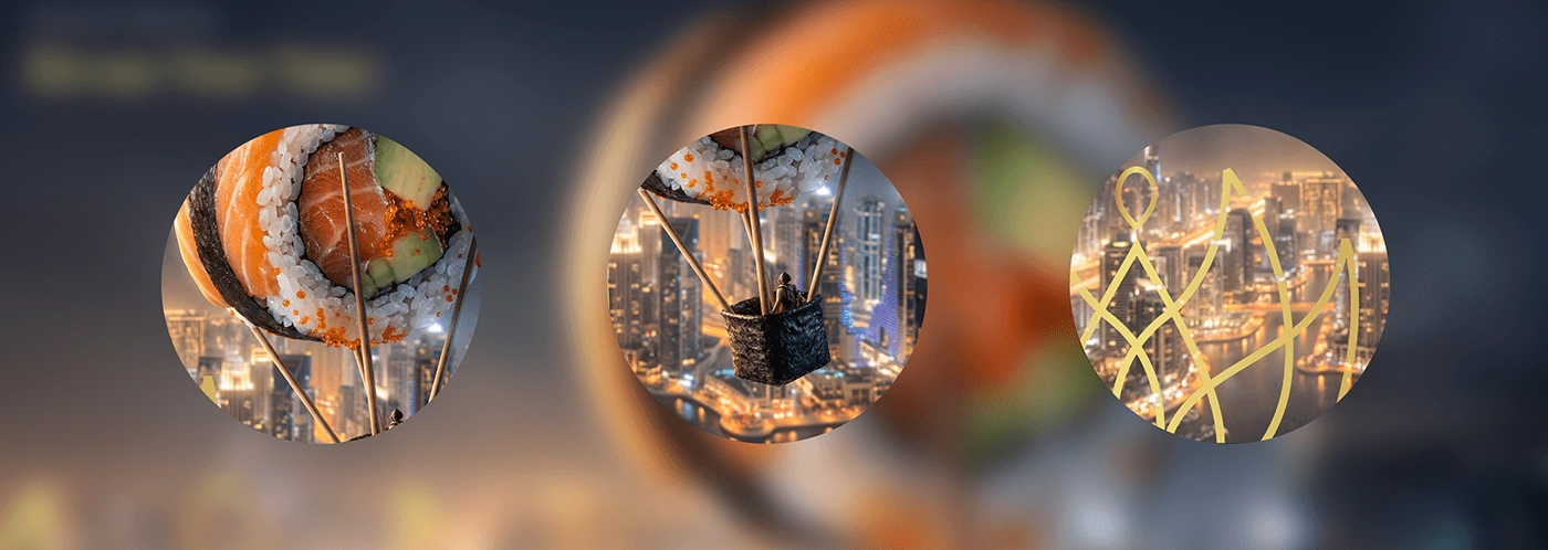Ads Key Visuals Sushi — Artwork 2