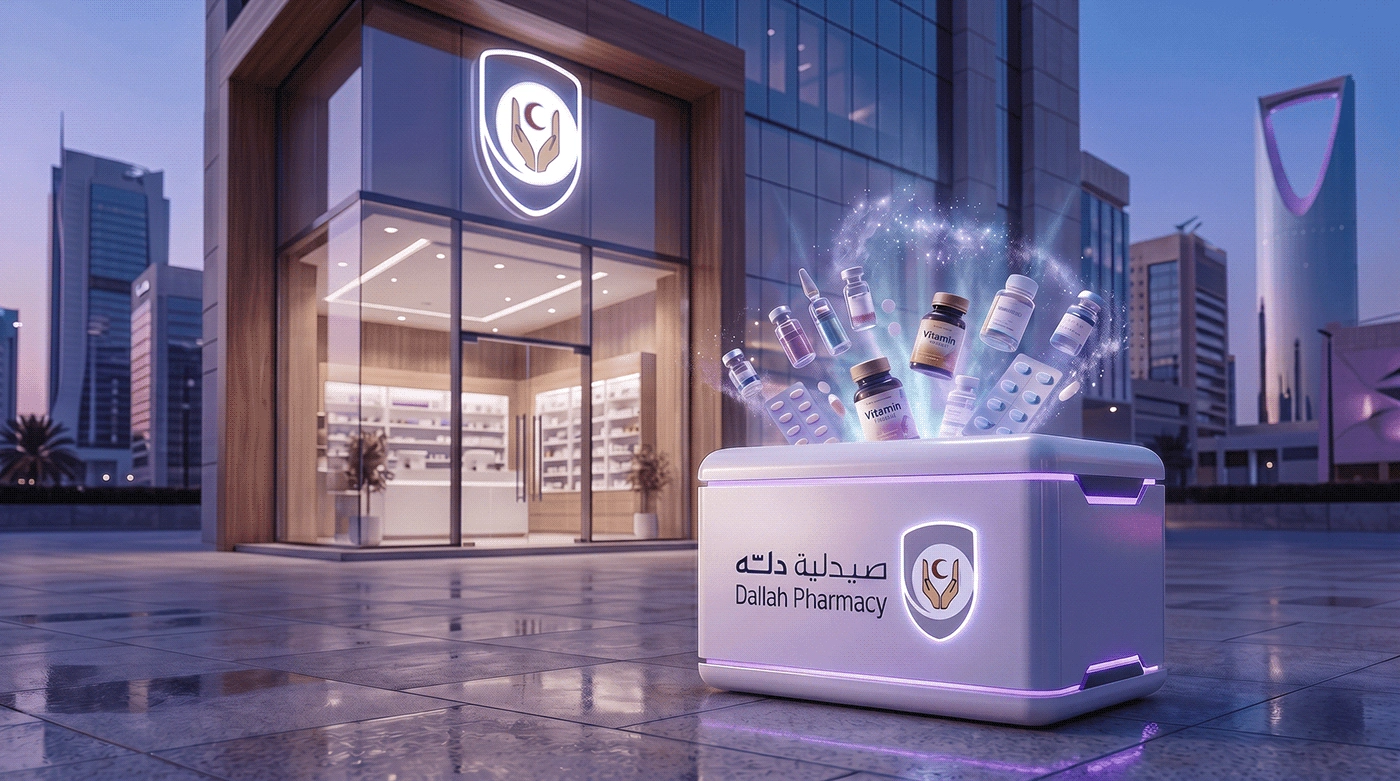 صيدلية دلة |Dallah Pharmacy Visuals KSA — Artwork 7