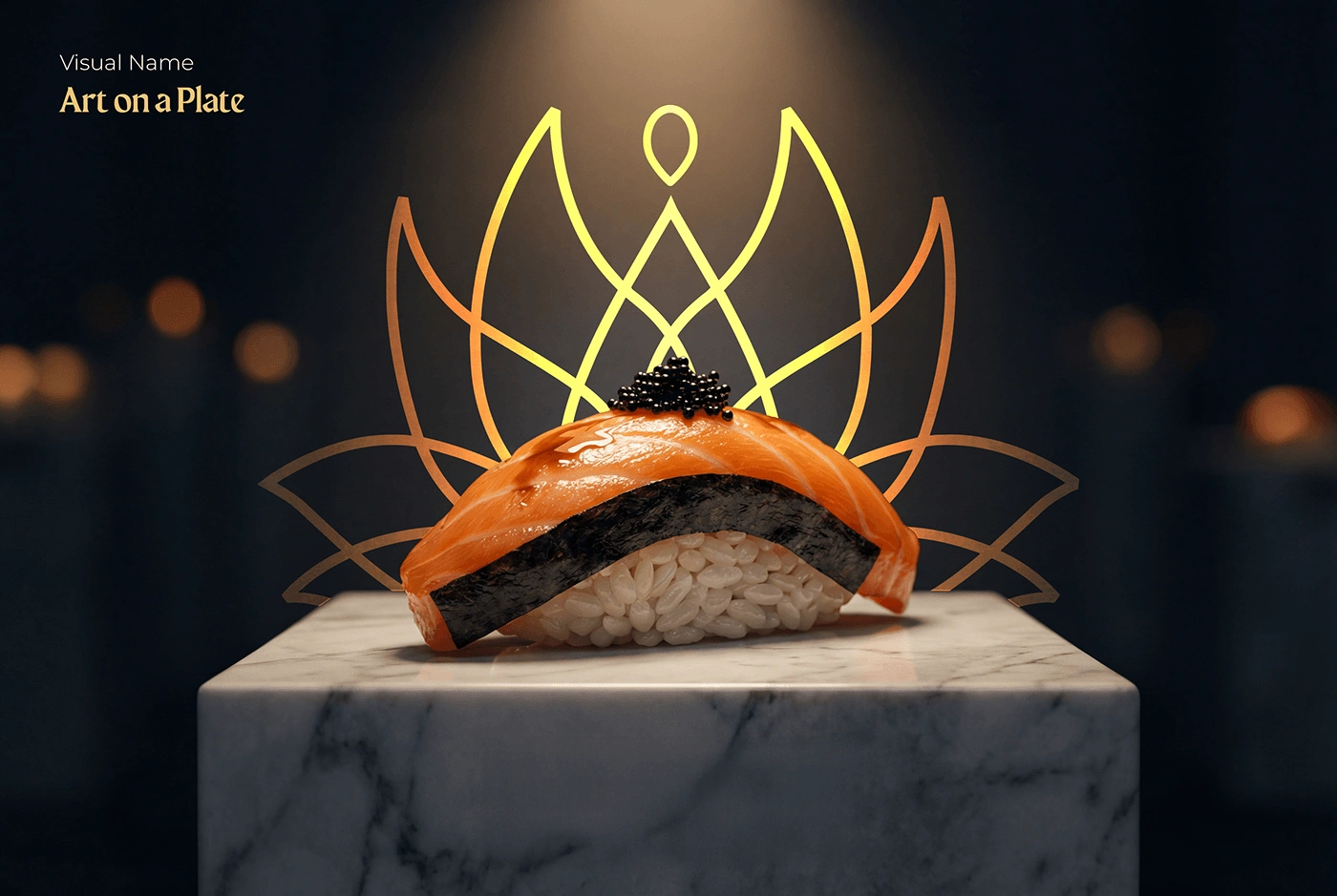 Ads Key Visuals Sushi — Artwork 3