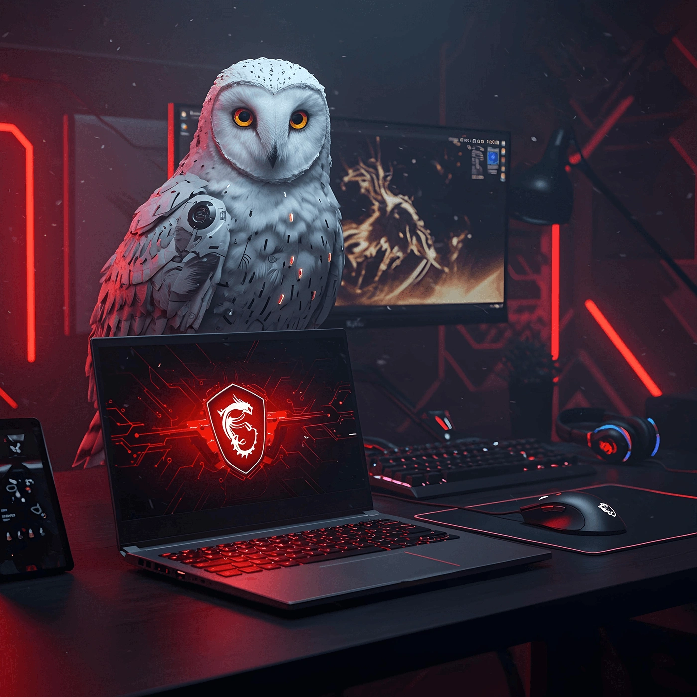 Snowy Owl - Advertising Visuals — Artwork 14