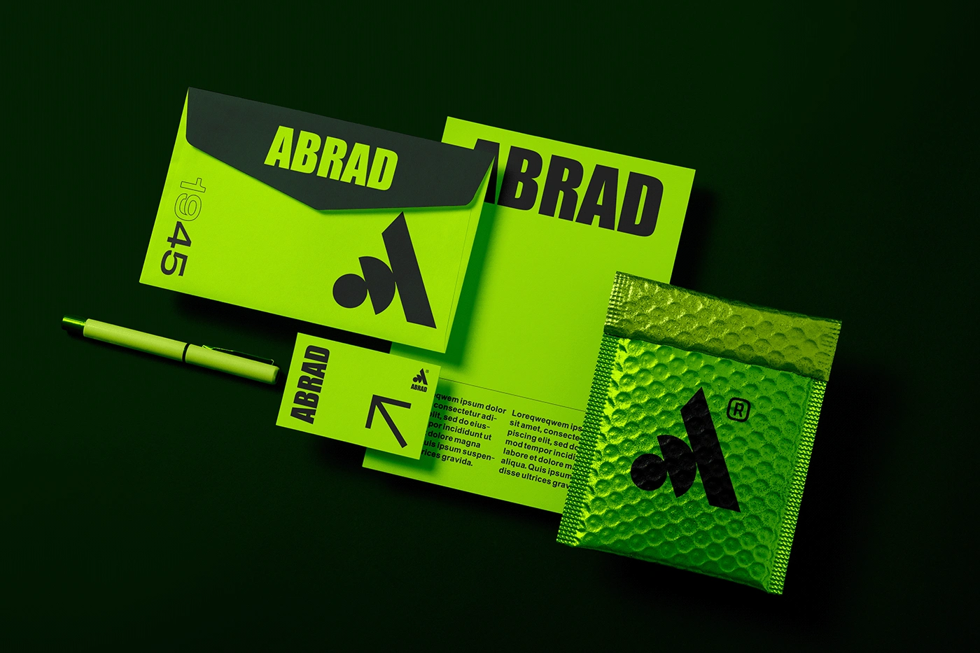 Abrad ® Brand Visual Identity & Logo design — Artwork 10